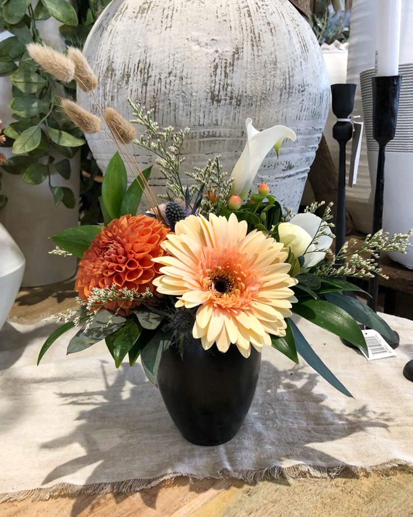 "Peaches & Cream" Arrangement