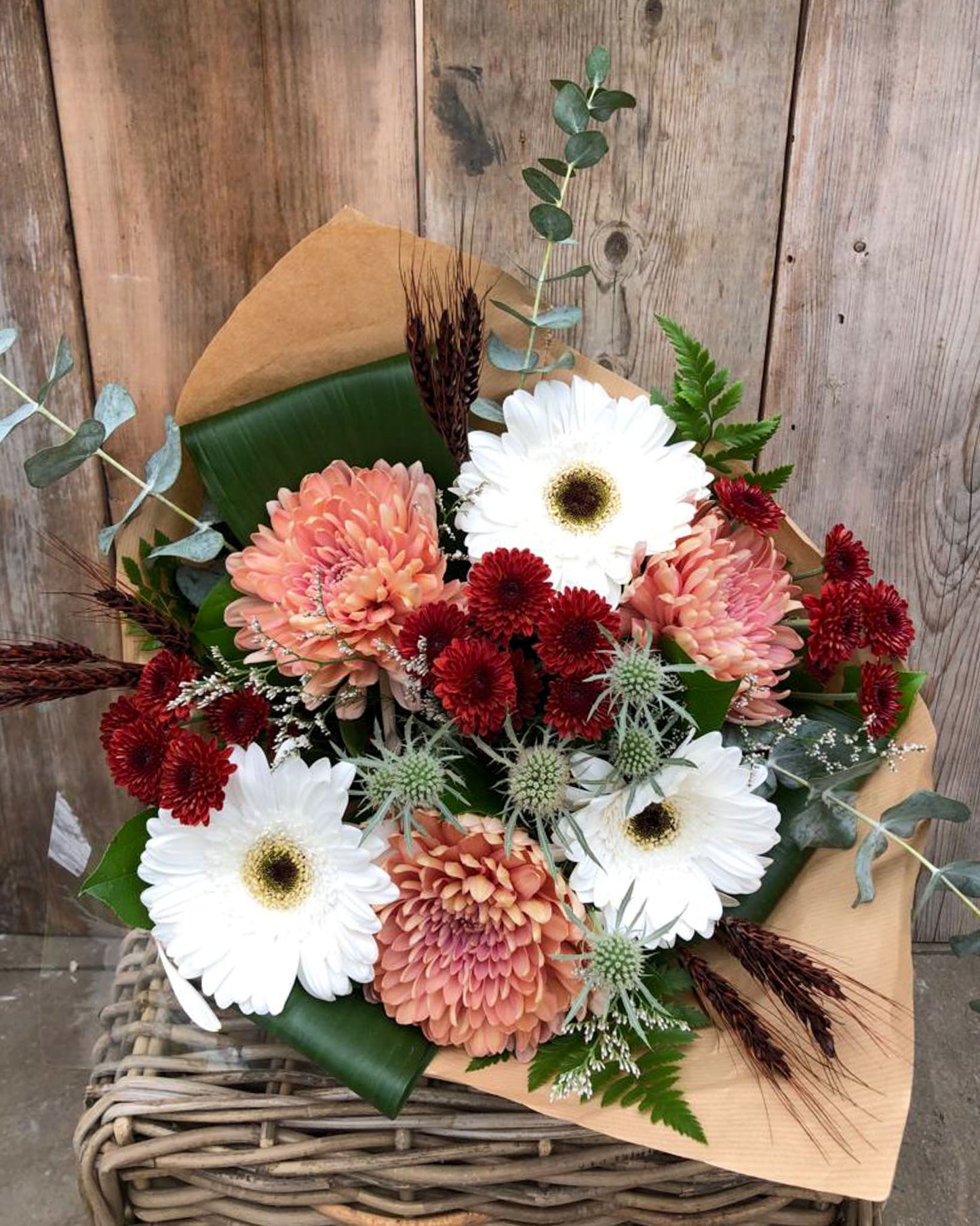 "Falling into Place" Bouquet