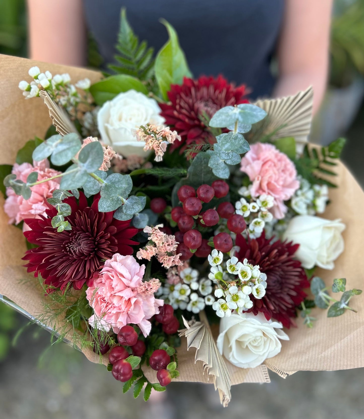 "Crimson Crisp" Bouquet