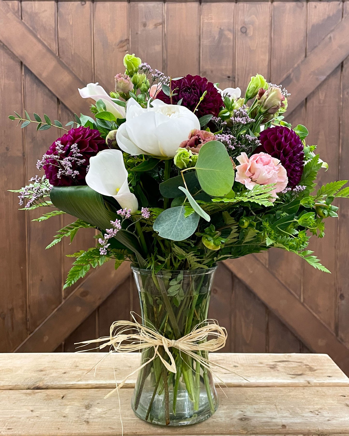 "Cherry Wine" Arrangement