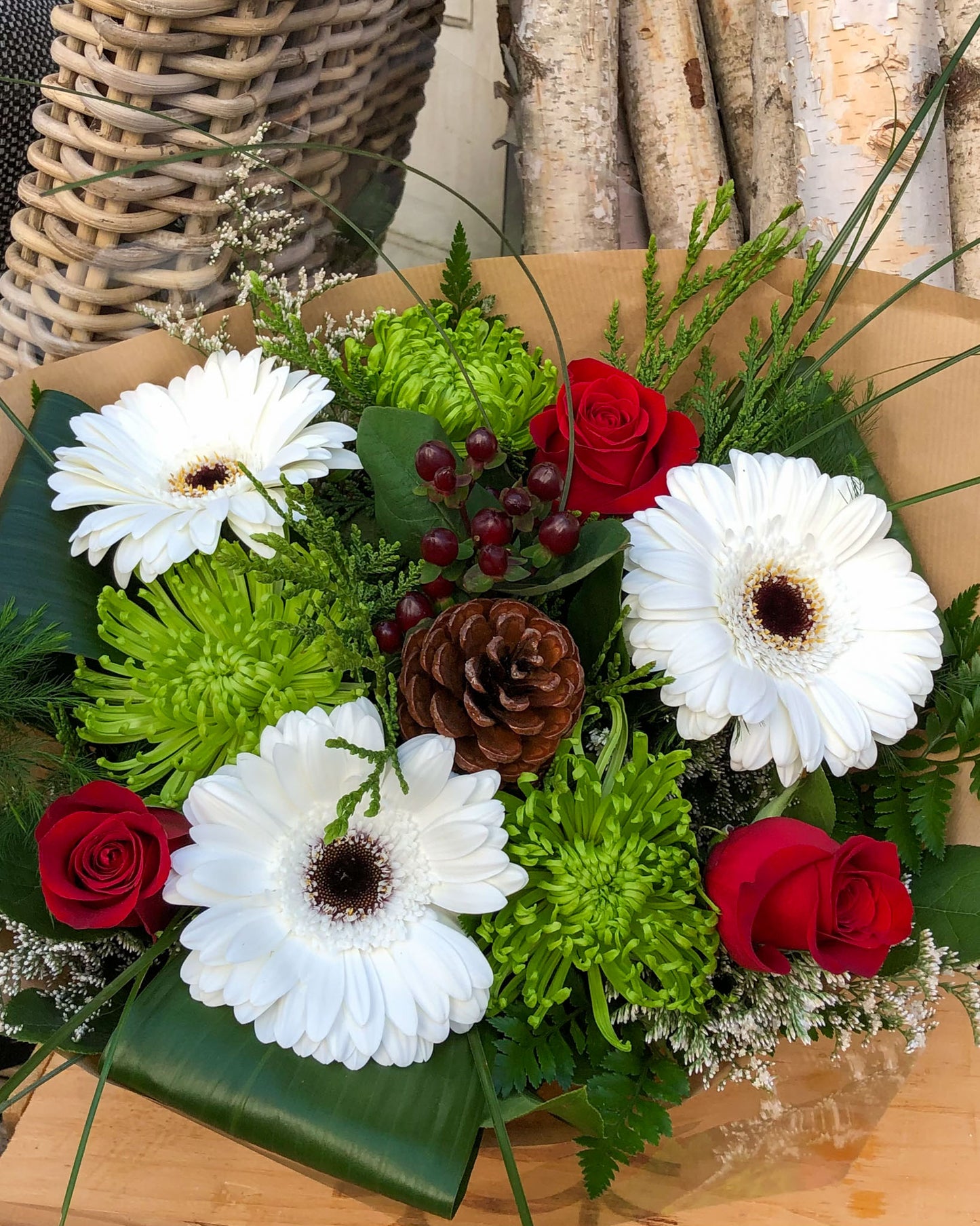 "The Snowfall" Bouquet