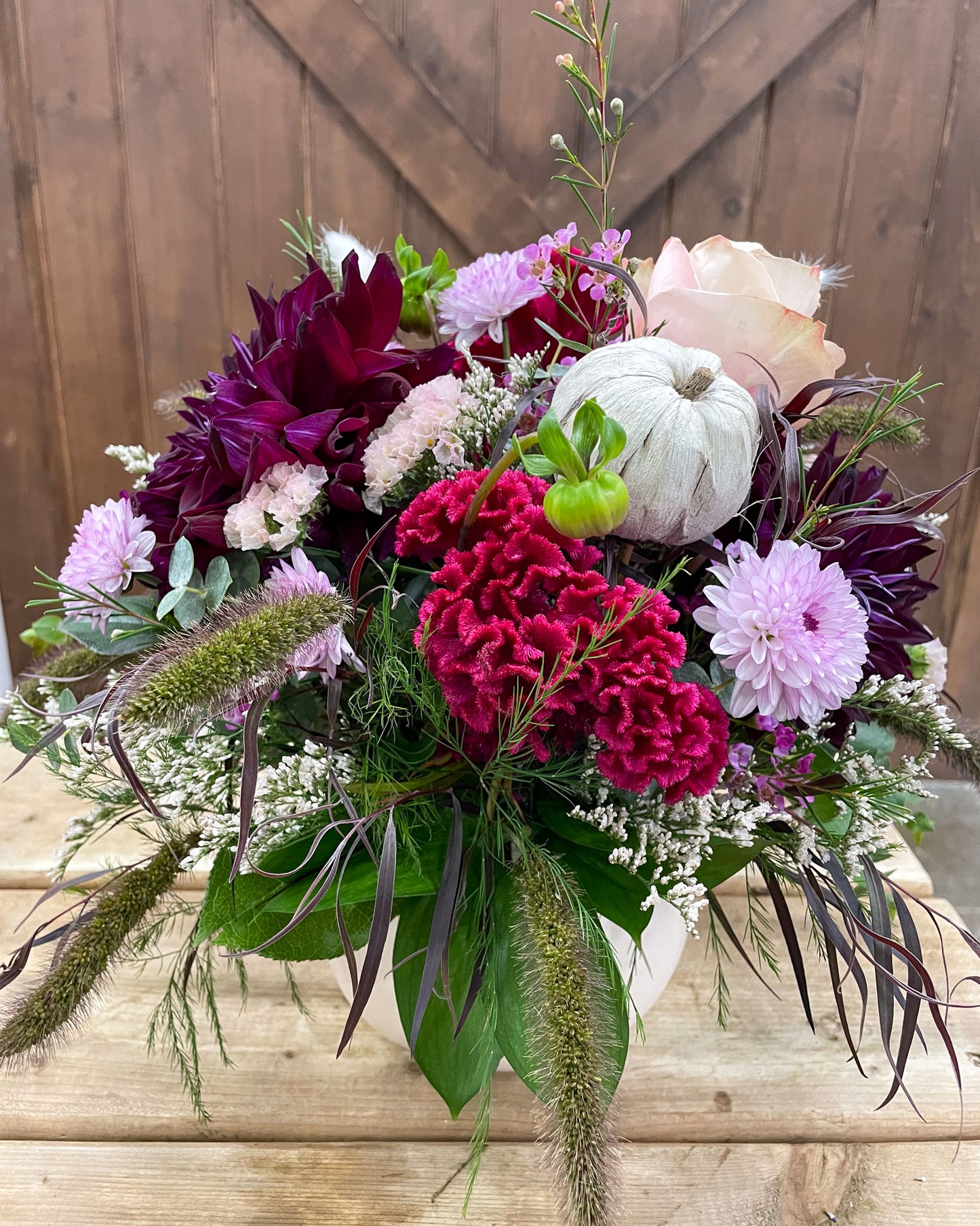 "Cranberry Crush" Arrangement