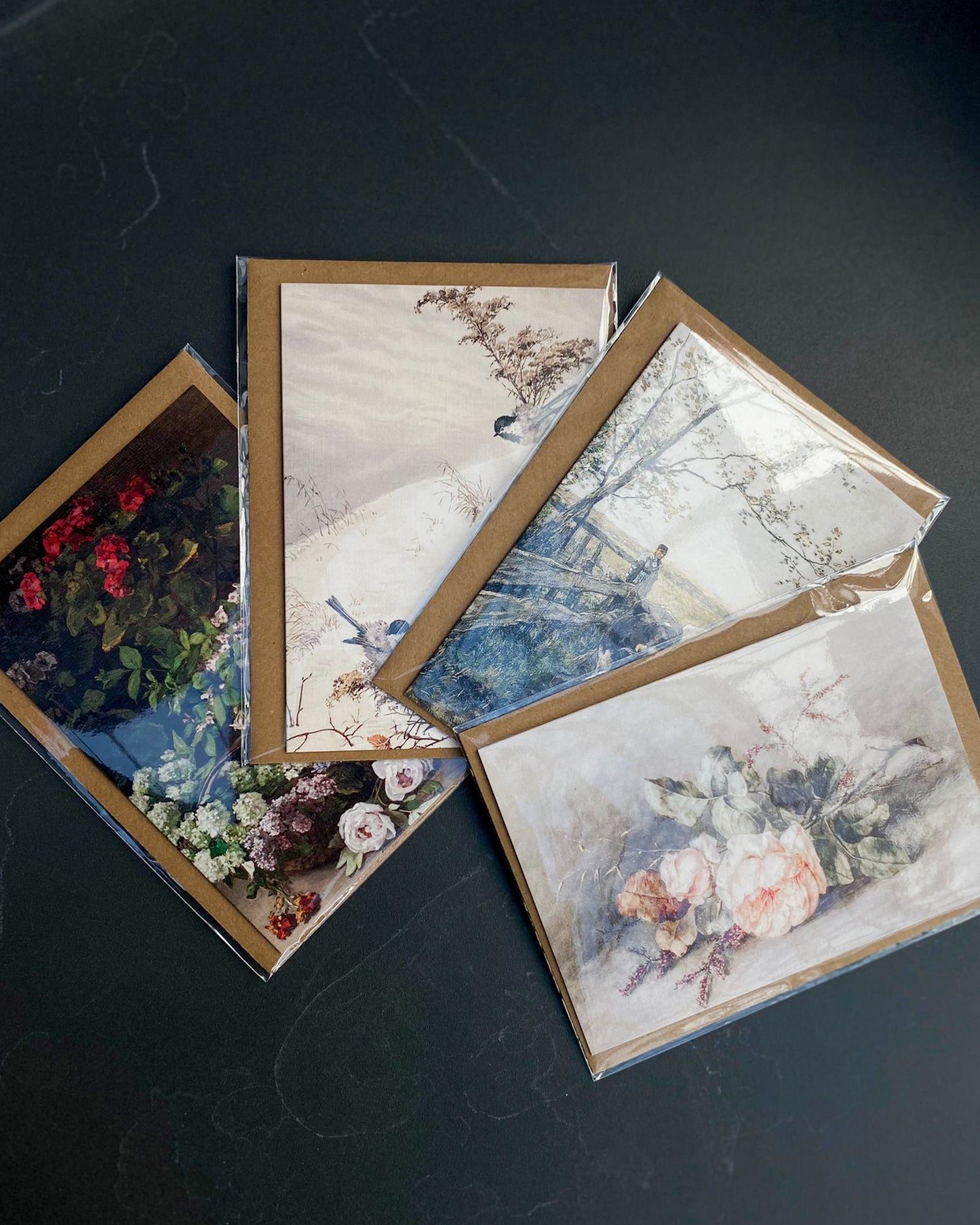 Vintage Cards (Blank Inside)