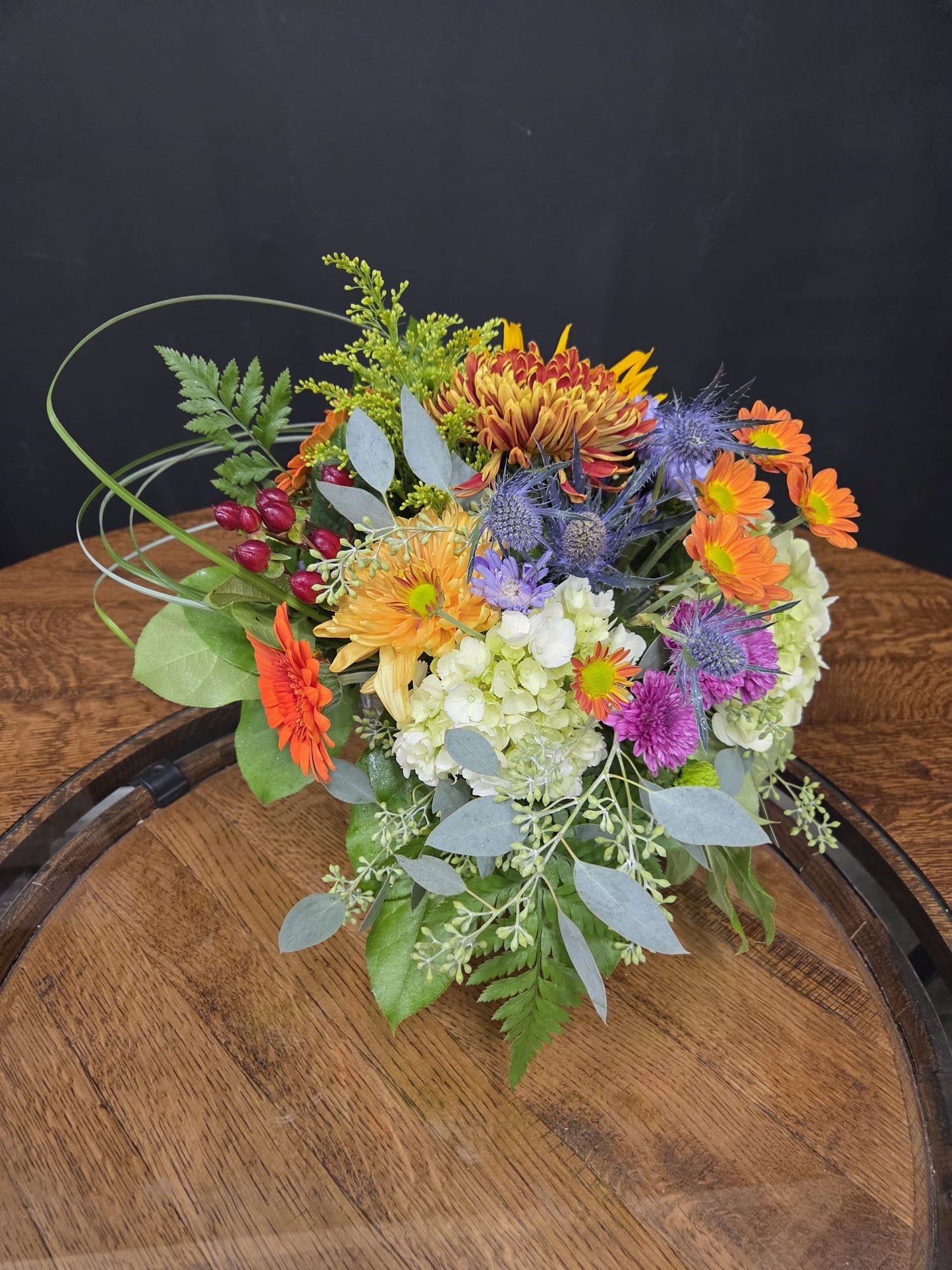 "Autumn in a Box" Arrangement