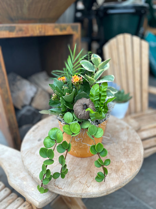 "Earth and Ember" Planter
