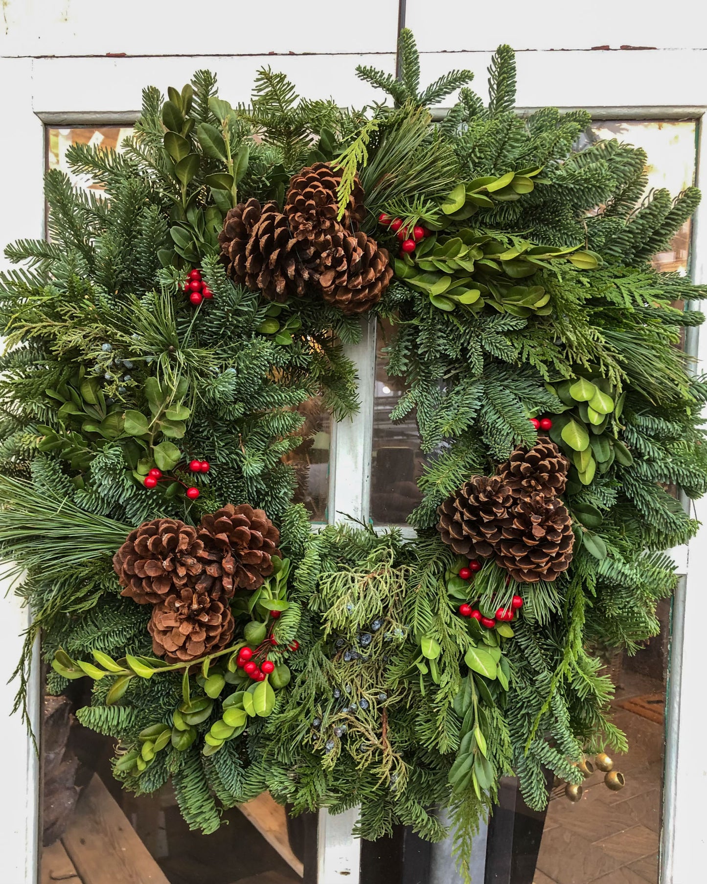 "Home for the Holidays" Winter Wreath