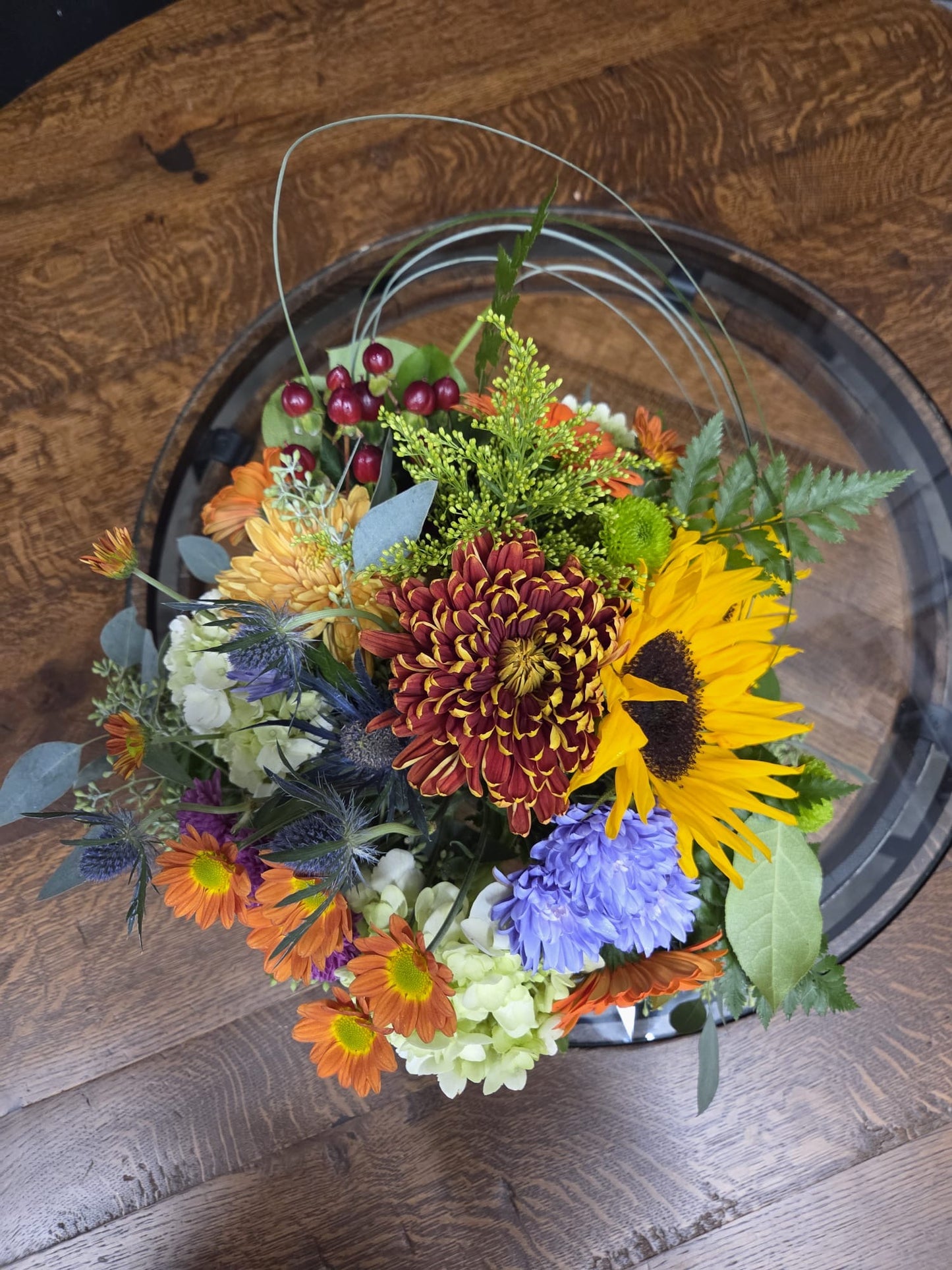 "Autumn in a Box" Arrangement