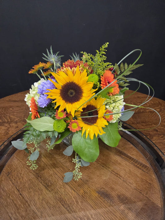 "Autumn in a Box" Arrangement